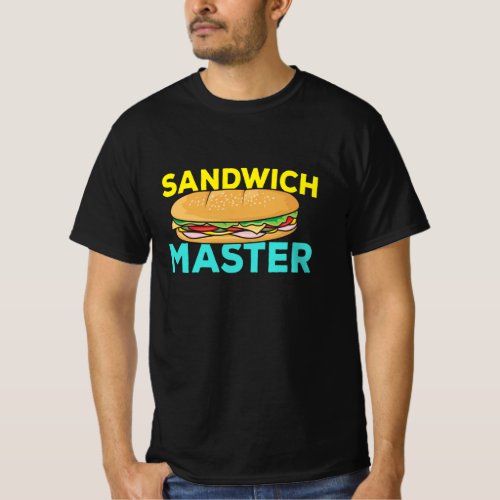 Sandwich Master Fast Food T_Shirt