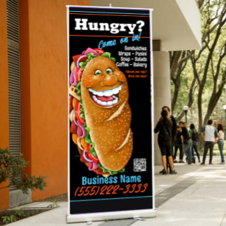 Sandwich Shop Sign Deli Banner Food Truck 