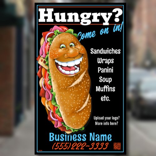 Sandwich Shop Sign Deli Banner Food Truck 
