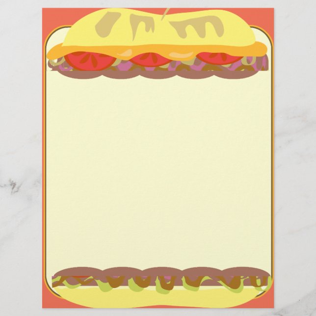 Sandwich Stationery (Front)