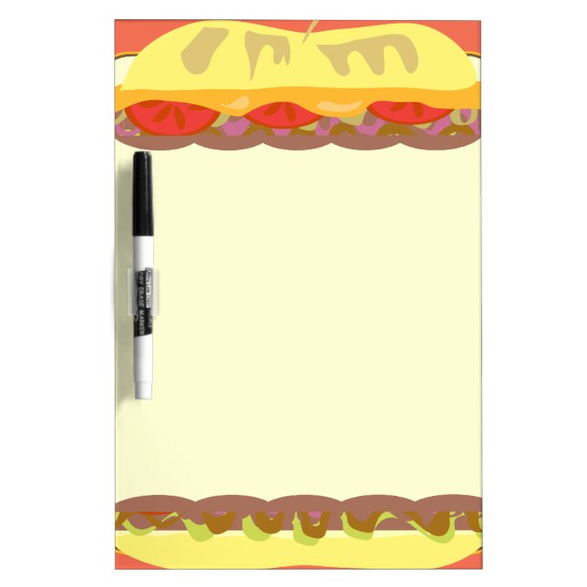 Sandwich Time Dry-Erase Board (Front)