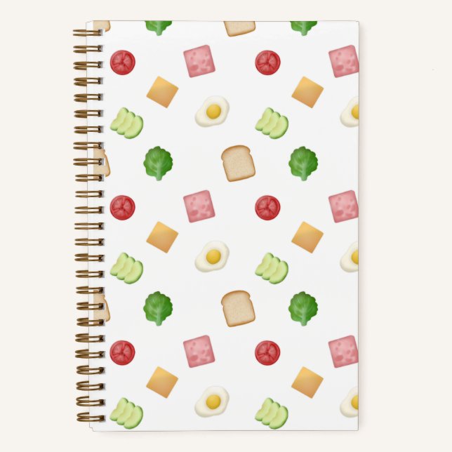 Sandwich White Notebook (Front)