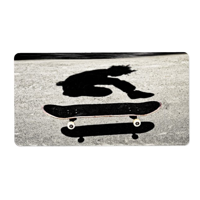 sandwiched skateboard label (Front)