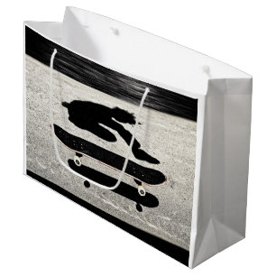 sandwiched skateboard large gift bag
