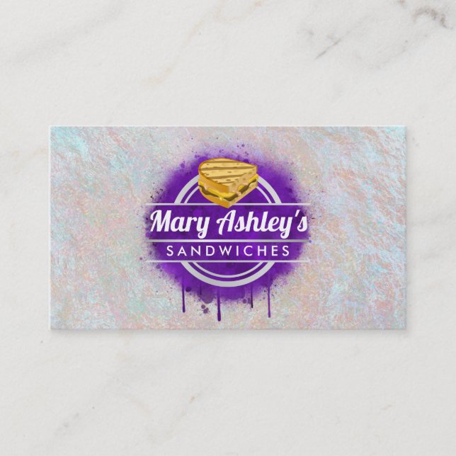 Sandwiches business cards (Front)