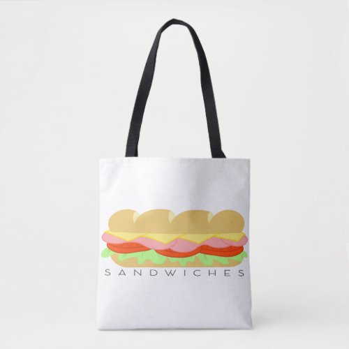 Sandwiches  tote bag