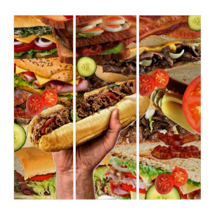 SANDWICHES   TRIPTYCH