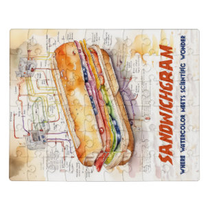 Sandwichgram Jigsaw Puzzle