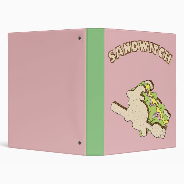 Sandwitch 3 Ring Binder (Background)