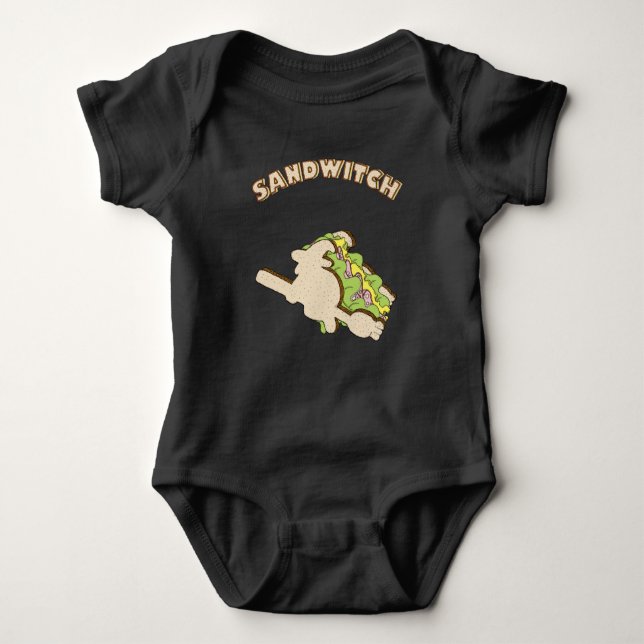Sandwitch Baby Bodysuit (Front)