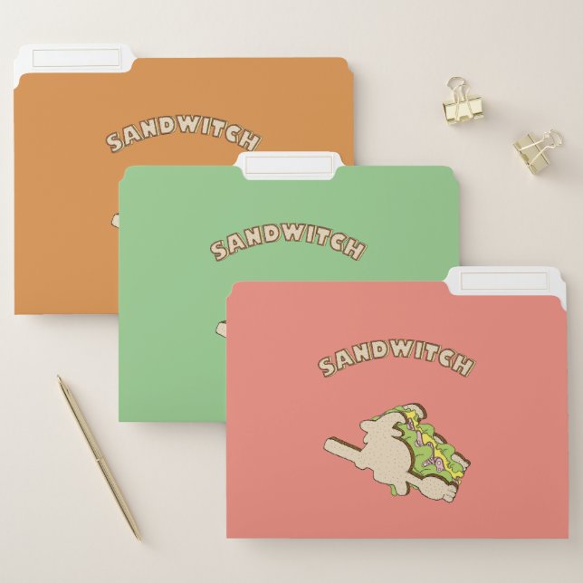 Sandwitch File Folder (Set)