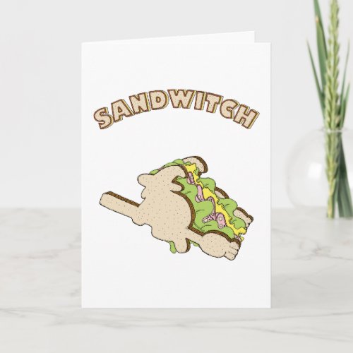 Sandwitch Note Card