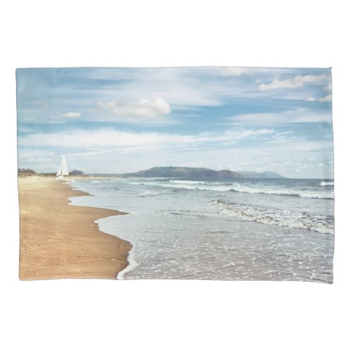 Sandy Beach 2 sides Pillowcase