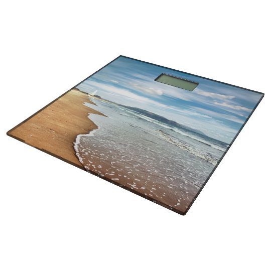 Sandy Beach Bathroom Scale | Zazzle.com