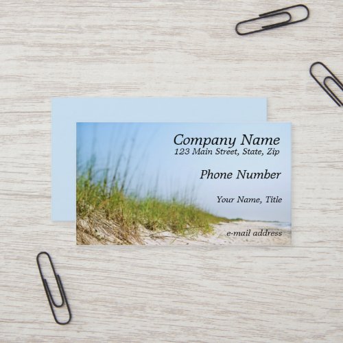 Beach Business Cards