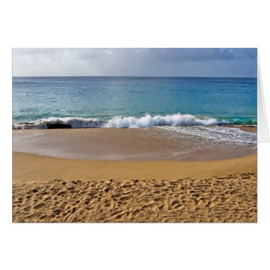 Sandy Beach Cards (Front Horizontal)