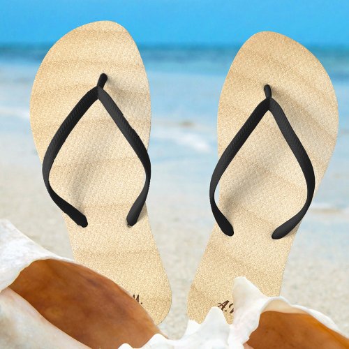 Sandy Beach Flip Flops