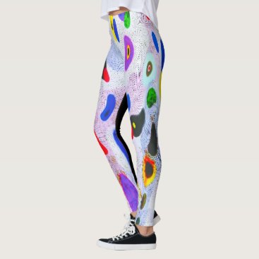 Sandy beach image with black back leggings Sandy beach image with black back leggings