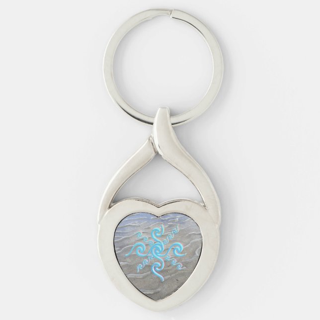 Sandy Beach Key Chain (Front)