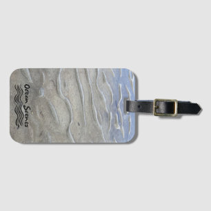 Sandy Beach Luggage Tag