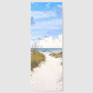 Sandy beach path to the ocean bookmarks