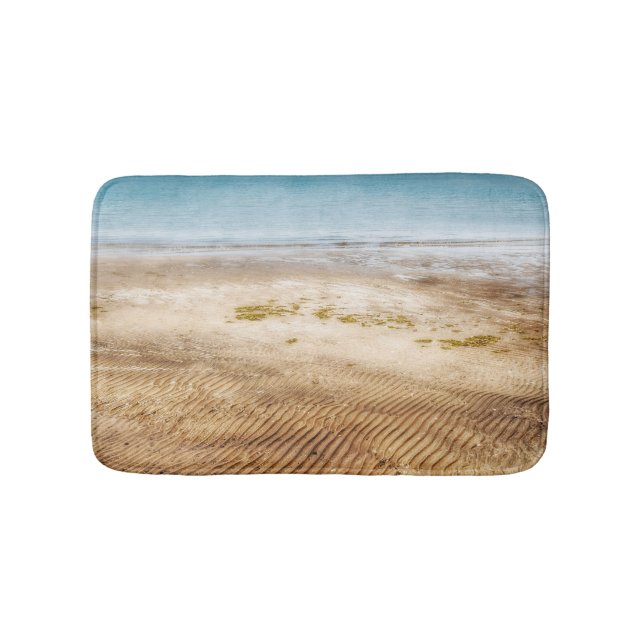 Sandy Beach Photo Bath Mat (Front)