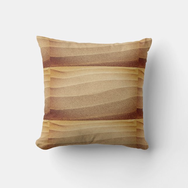 Sandy Beach Pillow (Front)