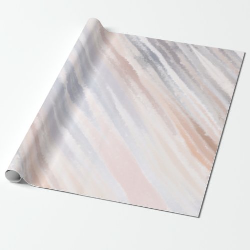 Sandy Beach Summer Tan Abstract Watercolor  Wrapping Paper