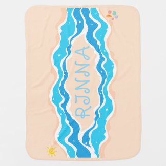 SANDY Beach Towel Baby Blanket