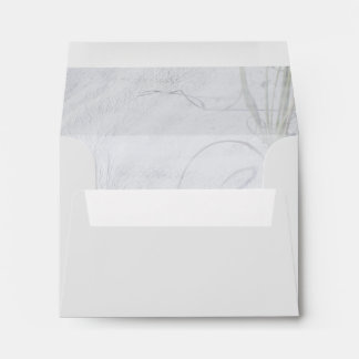 Sandy beach Wedding Note Envelope