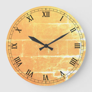 "Sandy Bricks" wall clock