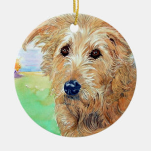Sandy Ceramic Ornament