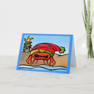 Sandy Claws Card