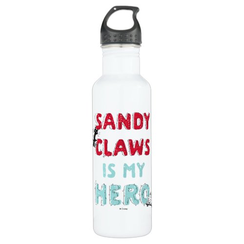 Sandy Claws is my Hero Stainless Steel Water Bottle