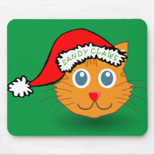 Sandy Claws Mouse Pad