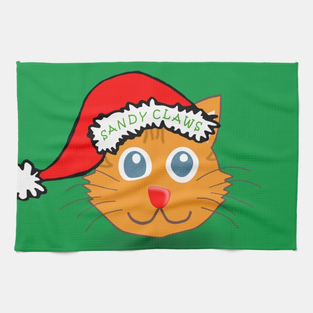 Sandy Claws Towel (Horizontal)