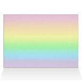 "Sandy" Cute Rainbow Fairy Mermaid Art Card (Inside Horizontal (Top))