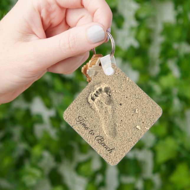 Sandy Footprint Keychain (Hand)