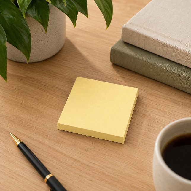 Sandy Gold Post-it Notes (Creator Uploaded)