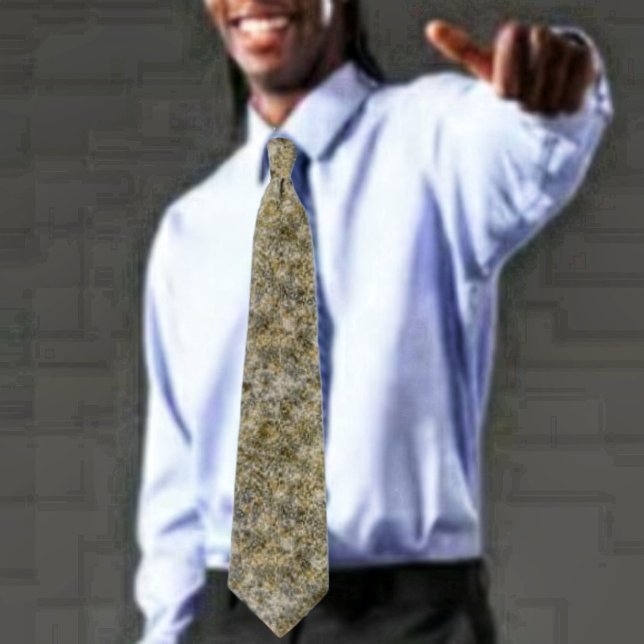 Sandy Granite   Neck Tie (An unusually-patterned design, in this Sandy Granite Neck Tie-it's worth checking out!)