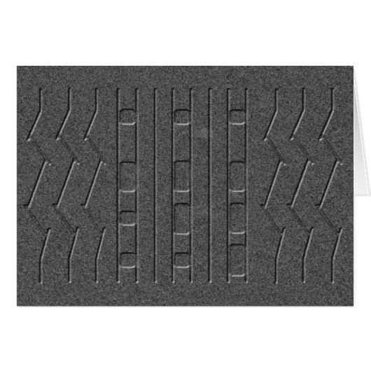 Sandy Grey JPL Mars Curiosity Rover Track Cards (Front Horizontal)