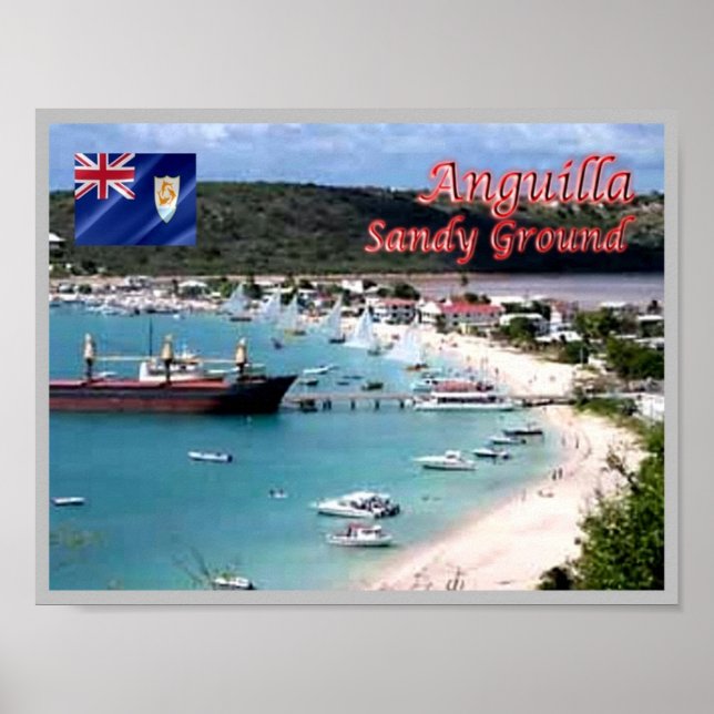 Sandy Ground - Anguilla - Poster (Front)
