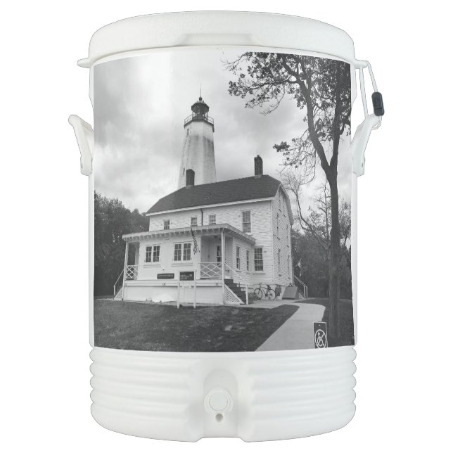 Sandy Hook Lighthouse Beverage Cooler (Front)