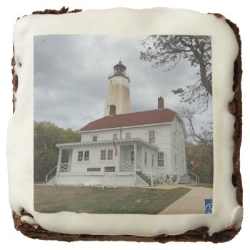 Sandy Hook Lighthouse Brownie by JTHoward at Zazzle