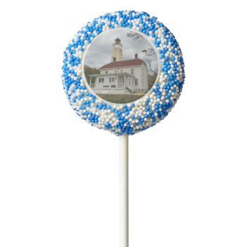 Sandy Hook Lighthouse Chocolate Dipped Oreo Pop by JTHoward at Zazzle