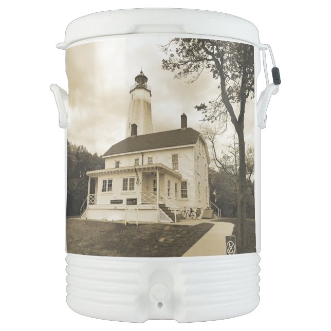 Sandy Hook Lighthouse Cooler (Front)