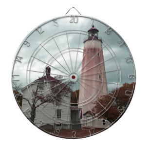 Sandy Hook Lighthouse Dart Board