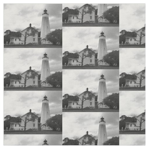 Sandy Hook Lighthouse Fabric