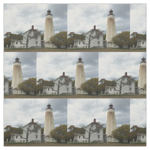 Sandy Hook Lighthouse Fabric