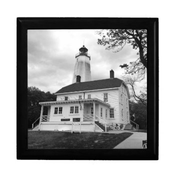 Sandy Hook Lighthouse Gift Box by JTHoward at Zazzle